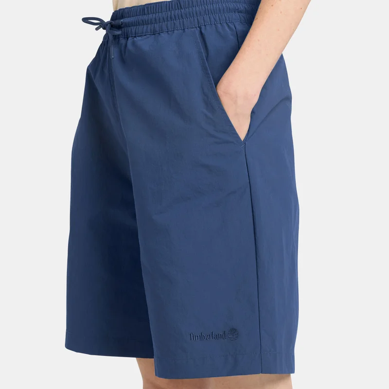 Timberland Blue Men's Logo Shorts for Men | Best Price UAE